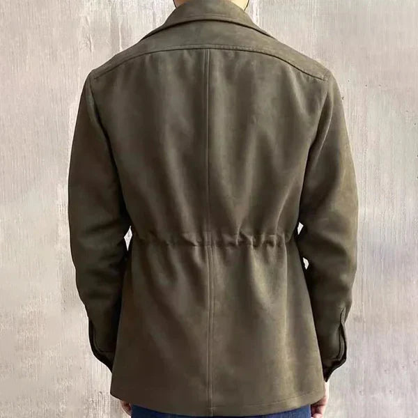 Lässige safari-feldjacke für herren – herren