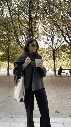 Ella cape-jacke – raffinierter layering-look