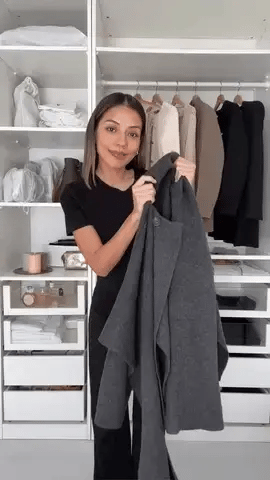 Ella cape-jacke – raffinierter layering-look