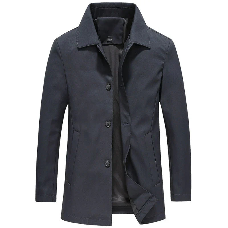 Herren winterparka winddicht mit fleece