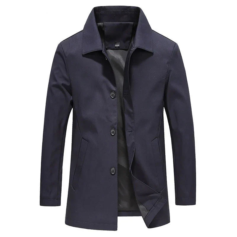 Herren winterparka winddicht mit fleece