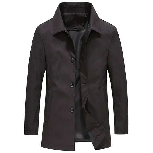 Herren winterparka winddicht mit fleece