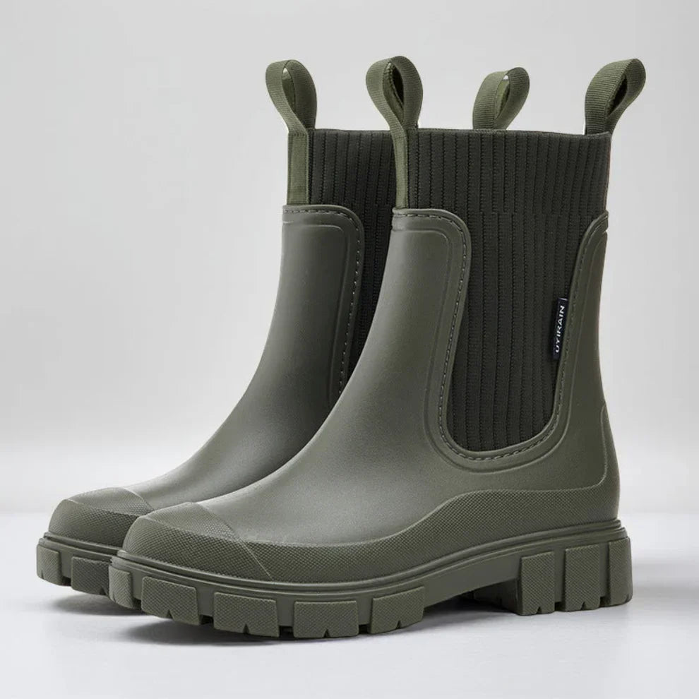 Wasserdichte chelsea-stiefeletten für damen – damen