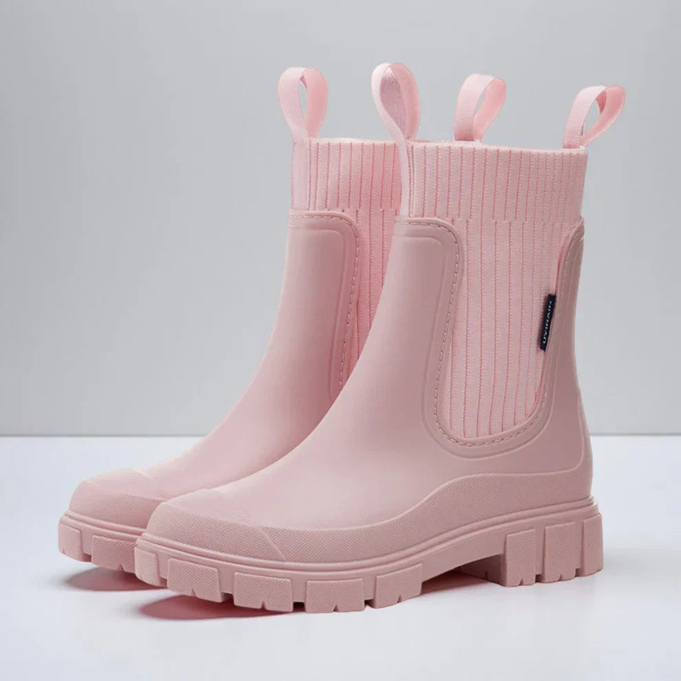 Wasserdichte chelsea-stiefeletten für damen – damen