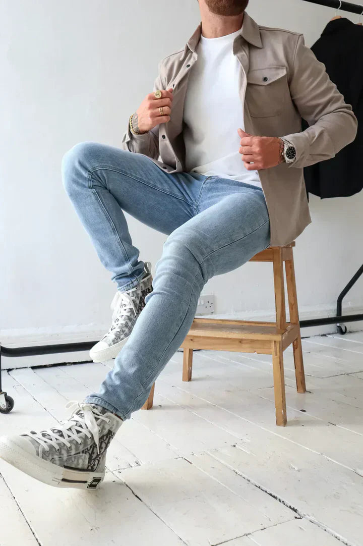 Fraser – hochwertiges freizeithemd aus baumwolle