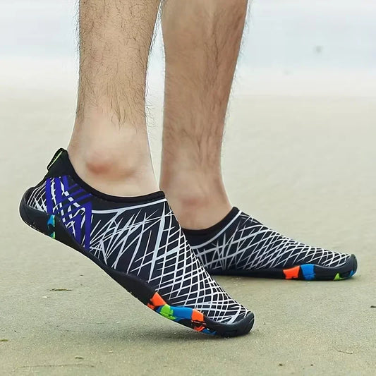 Leichte, schnelltrocknende wasserschuhe für herren