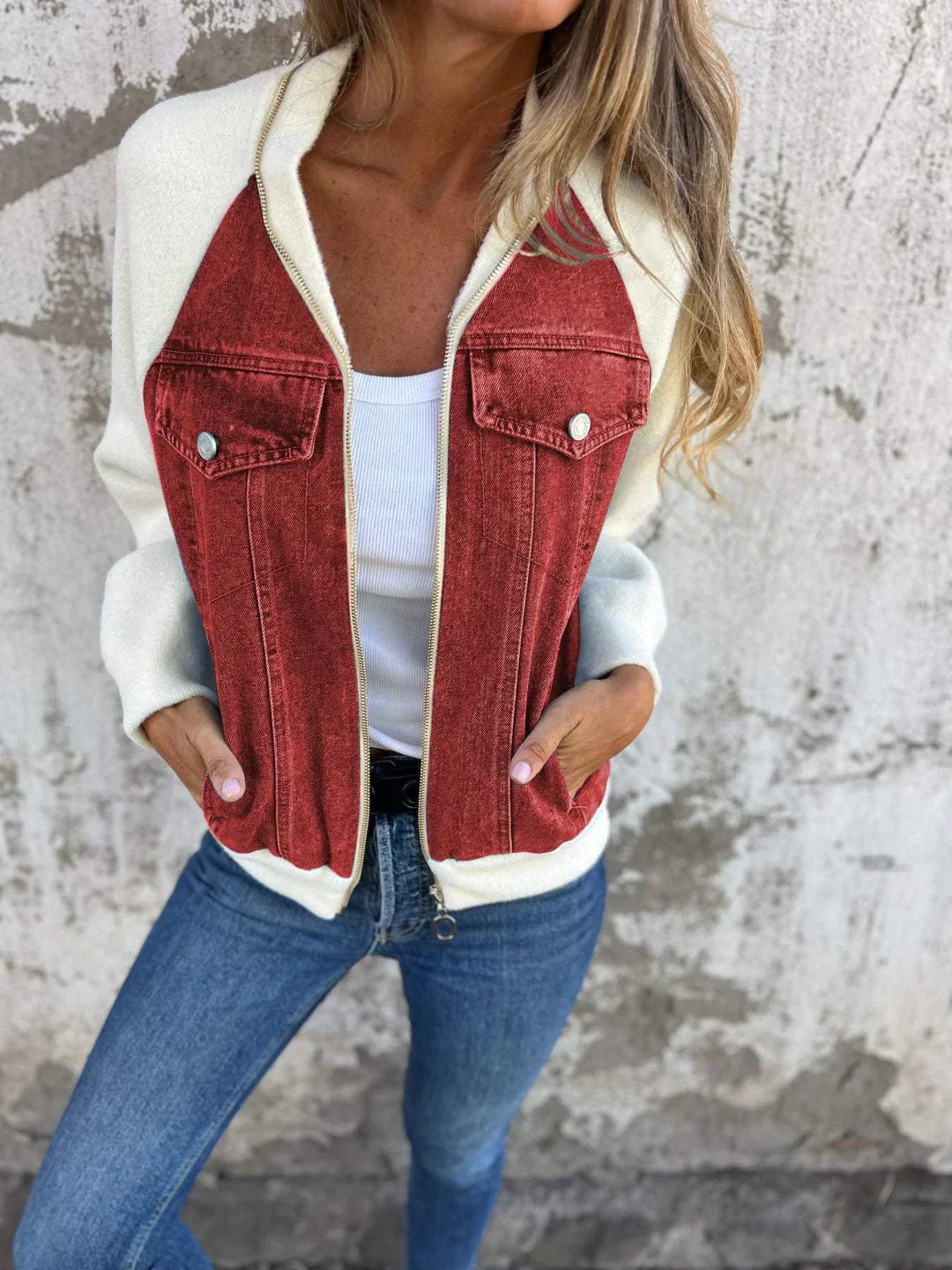 Brooklynn – moderne jacke aus denim