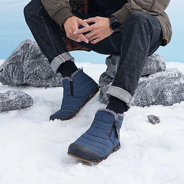 Frostpeak – wasserdichte winterstiefel mit warmem futter