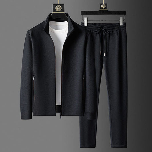 Lässiges 2-teiliges herren-set bestehend aus Hose und reißverschlussjacke – herren