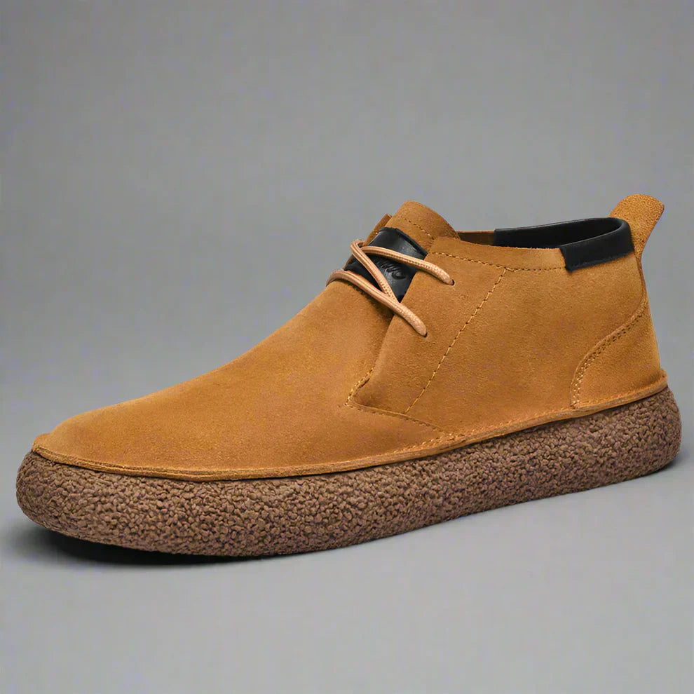 Freizeit-loafer aus wildleder für herren