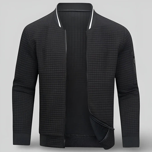 Lässige herren-strickjacke mit offener vorderseite – herren